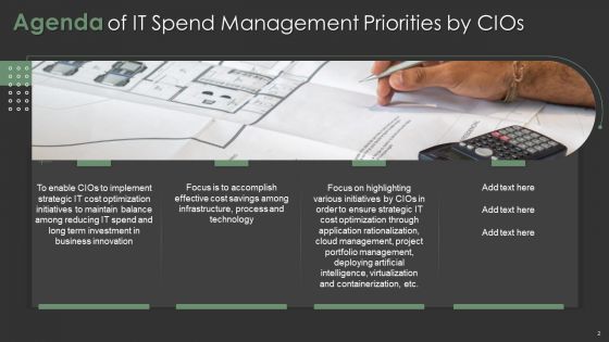 IT Spend Management Priorities By Cios Ppt PowerPoint Presentation Complete With Slides