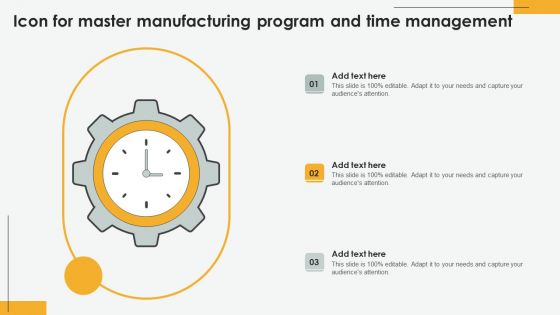 Icon For Master Manufacturing Program And Time Management Elements PDF Icon For Master Manufacturing Program And Time Management Elements PDF