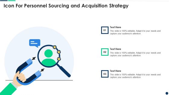 Icon For Personnel Sourcing And Acquisition Strategy Clipart PDF Icon For Personnel Sourcing And Acquisition Strategy Clipart PDF
