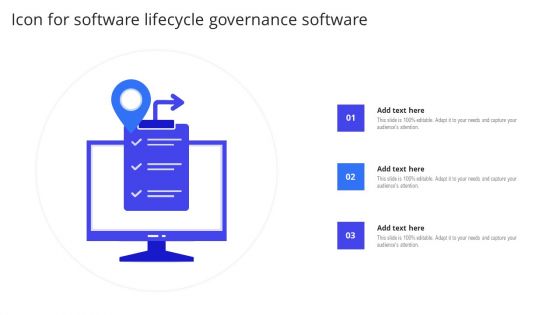 Icon For Software Lifecycle Governance Software Elements PDF Icon For Software Lifecycle Governance Software Elements PDF