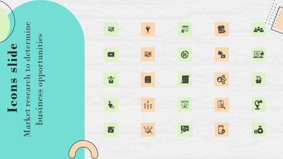 Icon Slide Market Research To Determine Business Opportunities Elements PDF Icon Slide Market Research To Determine Business Opportunities Elements PDF