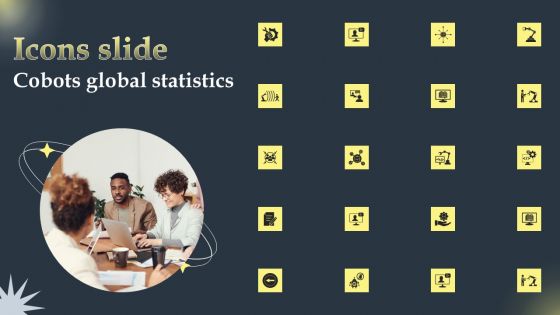 Icons Slide Cobots Global Statistics Clipart PDF Icons Slide Cobots Global Statistics Clipart PDF