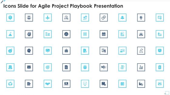 Icons Slide For Agile Project Playbook Presentation Diagrams PDF Icons Slide For Agile Project Playbook Presentation Diagrams PDF