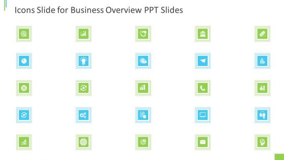 Icons Slide For Business Overview PPT Slides Ppt Ideas Influencers PDF Icons Slide For Business Overview PPT Slides Ppt Ideas Influencers PDF