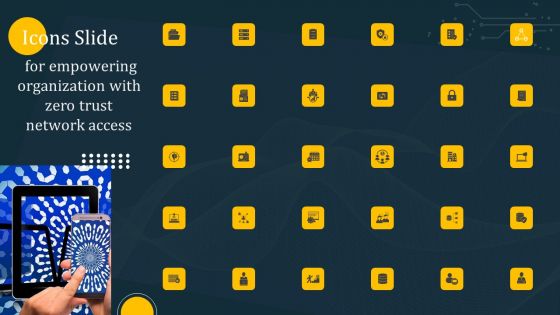 Icons Slide For Empowering Organization With Zero Trust Network Access Designs PDF