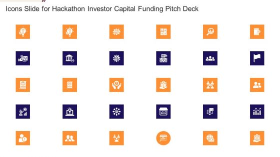 Icons Slide For Hackathon Investor Capital Funding Pitch Deck Download PDF Icons Slide For Hackathon Investor Capital Funding Pitch Deck Download PDF