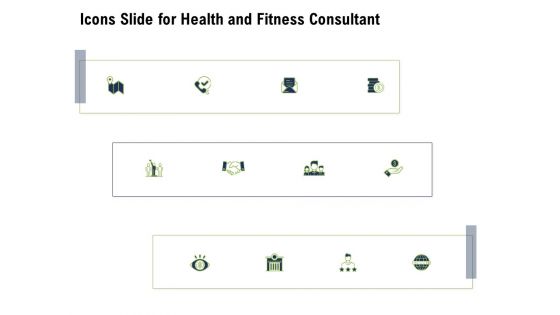 Icons Slide For Health And Fitness Consultant Pictures PDF Icons Slide For Health And Fitness Consultant Pictures PDF