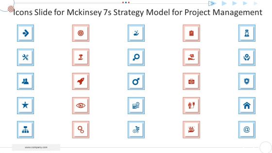 Icons Slide For Mckinsey 7S Strategy Model For Project Management Rules PDF Icons Slide For Mckinsey 7S Strategy Model For Project Management Rules PDF