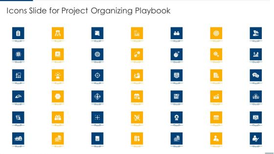 Icons Slide For Project Organizing Playbook Introduction PDF Icons Slide For Project Organizing Playbook Introduction PDF