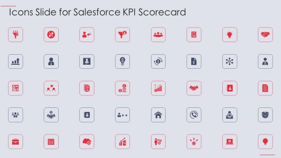 Icons Slide For Salesforce KPI Scorecard Ppt PowerPoint Presentation Icon Design Inspiration PDF Icons Slide For Salesforce KPI Scorecard Ppt PowerPoint Presentation Icon Design Inspiration PDF