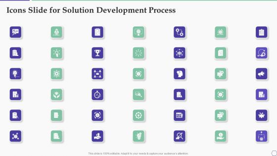Icons Slide For Solution Development Process Ideas PDF Icons Slide For Solution Development Process Ideas PDF