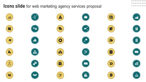 Icons Slide For Web Marketing Agency Services Proposal Ppt Show Brochure PDF Icons Slide For Web Marketing Agency Services Proposal Ppt Show Brochure PDF