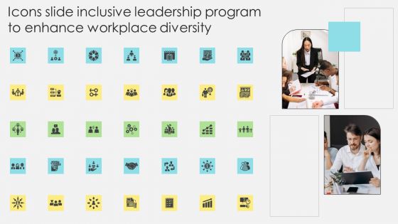 Icons Slide Inclusive Leadership Program To Enhance Workplace Diversity Portrait PDF Icons Slide Inclusive Leadership Program To Enhance Workplace Diversity Portrait PDF