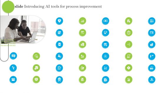 Icons Slide Introducing AI Tools For Process Improvement Structure PDF