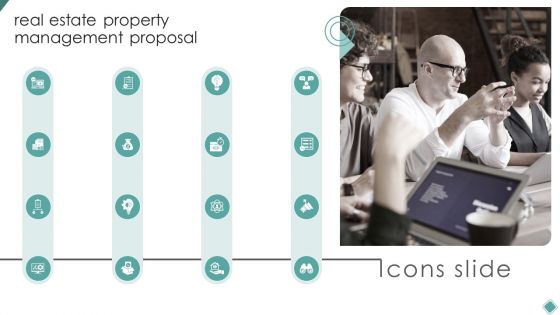 Icons Slides Real Estate Property Management Proposal Ppt Outline Mockup PDF
