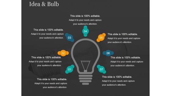 Idea And Bulb Ppt PowerPoint Presentation Show File Formats
