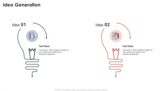 Idea Generation Application Of Quality Management For Food Processing Companies Template PDF
