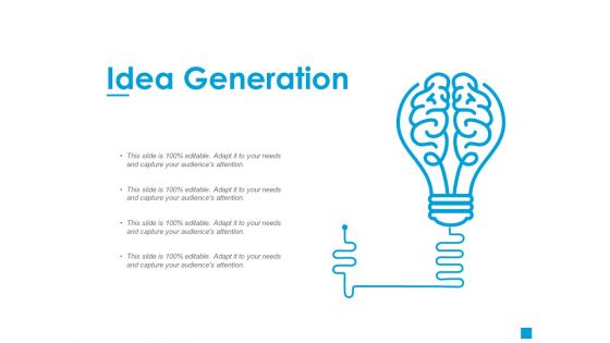 Idea Generation Ppt PowerPoint Presentation Infographics Mockup