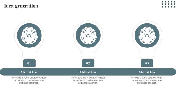 Idea Generation Techniques For Enhancing Buyer Acquisition Approach Infographics PDF