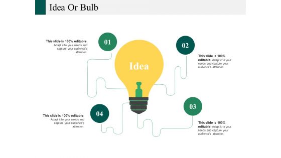 Idea Or Bulb Ppt PowerPoint Presentation Infographics Portfolio Idea Or Bulb Ppt PowerPoint Presentation Infographics Portfolio