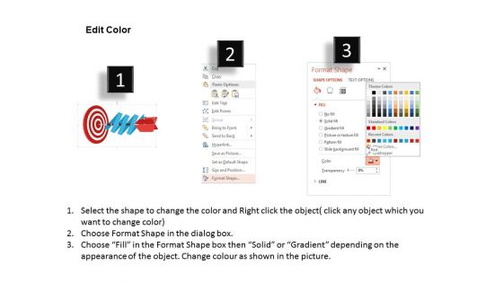 Idea Plan Vision Target Powerpoint Template