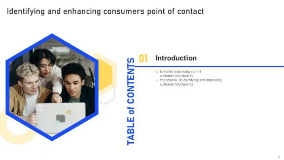 Identifying And Enhancing Consumers Point Of Contact Ppt PowerPoint Presentation Complete With Slides