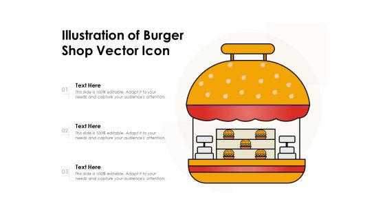 Illustration Of Burger Shop Vector Icon Ppt PowerPoint Presentation Inspiration Samples