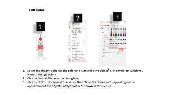 Illustration Of Colorful Options Banners Powerpoint Templates