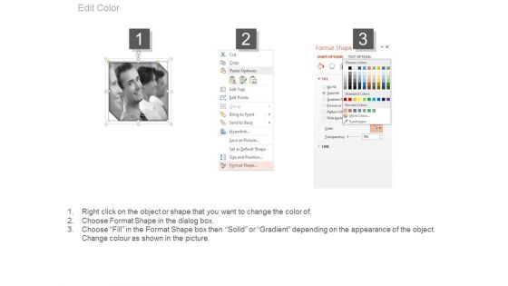 Illustration Of Professional Team Members Powerpoint Slides