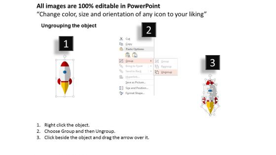Illustration Of Seo Rocket Powerpoint Templates