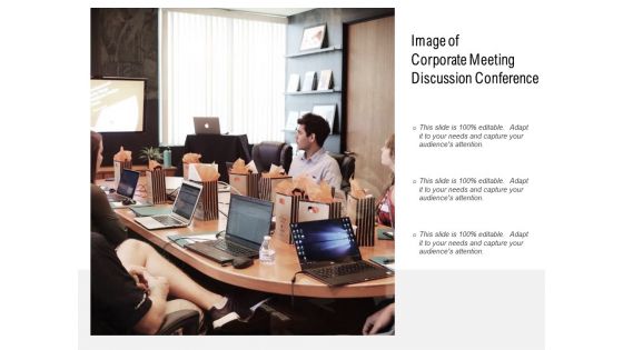 Image Of Corporate Meeting Discussion Conference Ppt PowerPoint Presentation Summary Portrait