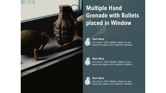 Image Of Grenade Launchers At Window Ppt PowerPoint Presentation Gallery Outline PDF