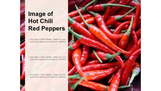 Image Of Hot Chili Red Peppers Ppt PowerPoint Presentation Inspiration Grid