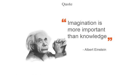 Imagination Is More Important Than Knowledge Ppt PowerPoint Presentation Portfolio