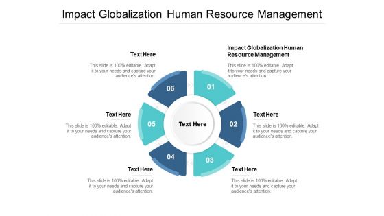Impact Globalization Human Resource Management Ppt PowerPoint Presentation Summary Template Cpb
