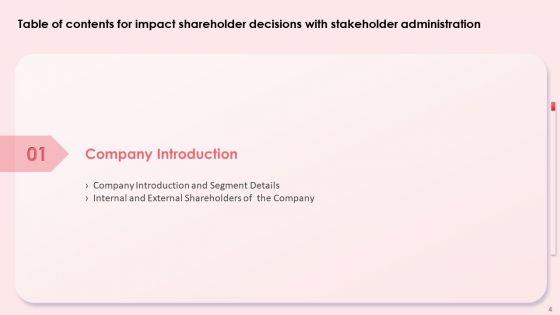 Impact Shareholder Decisions With Stakeholder Administration Ppt PowerPoint Presentation Complete Deck With Slides