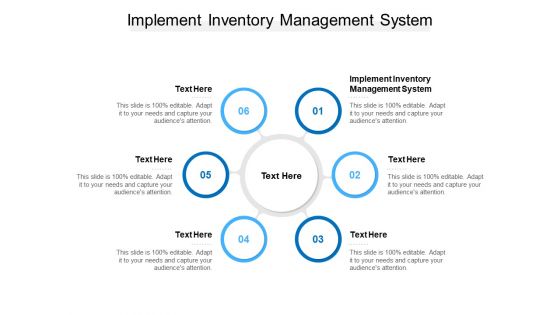 Implement Inventory Management System Ppt PowerPoint Presentation Professional Display Cpb