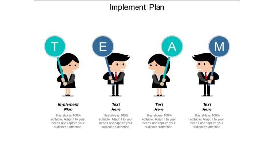 Implement Plan Ppt PowerPoint Presentation Inspiration Files Cpb