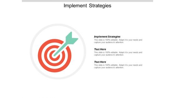 Implement Strategies Ppt PowerPoint Presentation Model Ideas Cpb