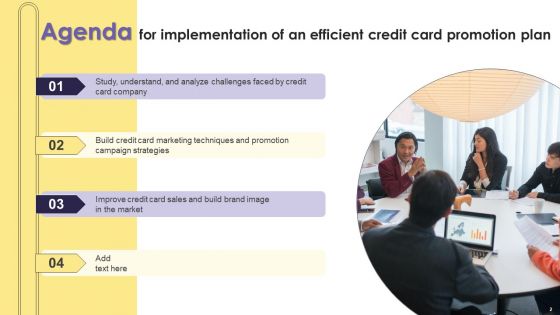 Implementation Of An Efficient Credit Card Promotion Plan Ppt PowerPoint Presentation Complete Deck With Slides