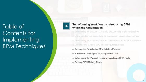 Implementing BPM Techniques Ppt PowerPoint Presentation Complete Deck With Slides