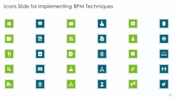 Implementing BPM Techniques Ppt PowerPoint Presentation Complete Deck With Slides