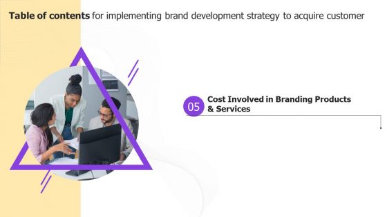 Implementing Brand Development Strategy To Acquire Customer Ppt PowerPoint Presentation Complete Deck With Slides
