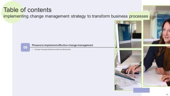 Implementing Change Management Strategy To Transform Business Processes Ppt PowerPoint Presentation Complete Deck With Slides
