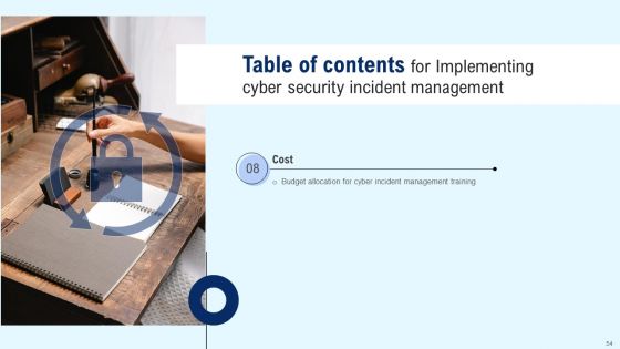 Implementing Cyber Security Incident Management Ppt PowerPoint Presentation Complete Deck With Slides