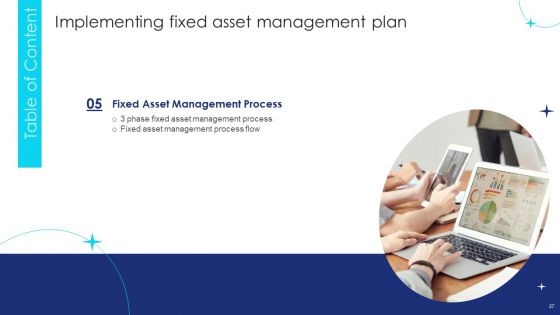 Implementing Fixed Asset Management Plan Ppt PowerPoint Presentation Complete Deck With Slides