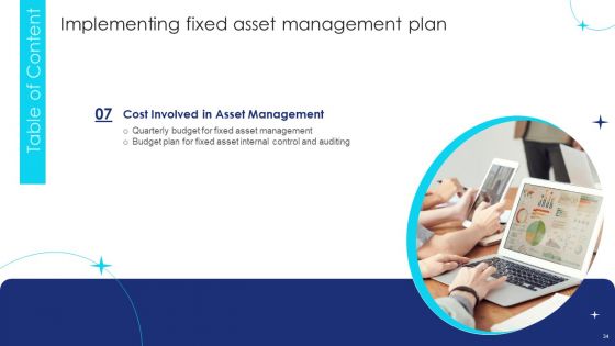 Implementing Fixed Asset Management Plan Ppt PowerPoint Presentation Complete Deck With Slides