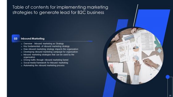 Implementing Marketing Strategies To Generate Lead For B2C Business Ppt PowerPoint Presentation Complete Deck With Slides