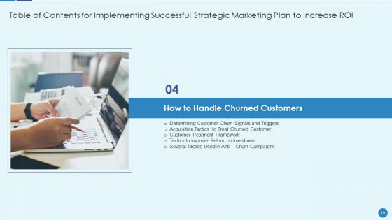 Implementing Successful Strategic Marketing Plan To Increase ROI Ppt PowerPoint Presentation Complete Deck With Slides