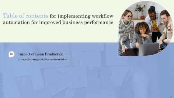 Implementing Workflow Automation For Improved Business Performance Ppt PowerPoint Presentation Complete Deck With Slides